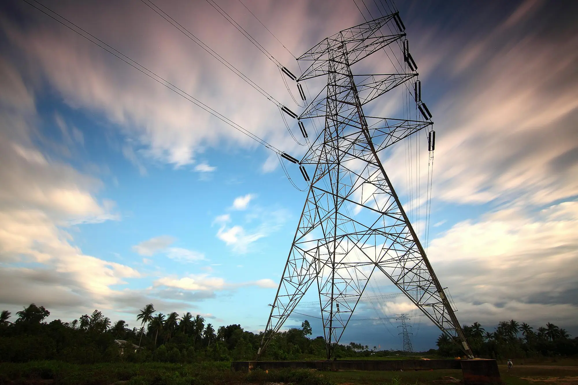 power line tower